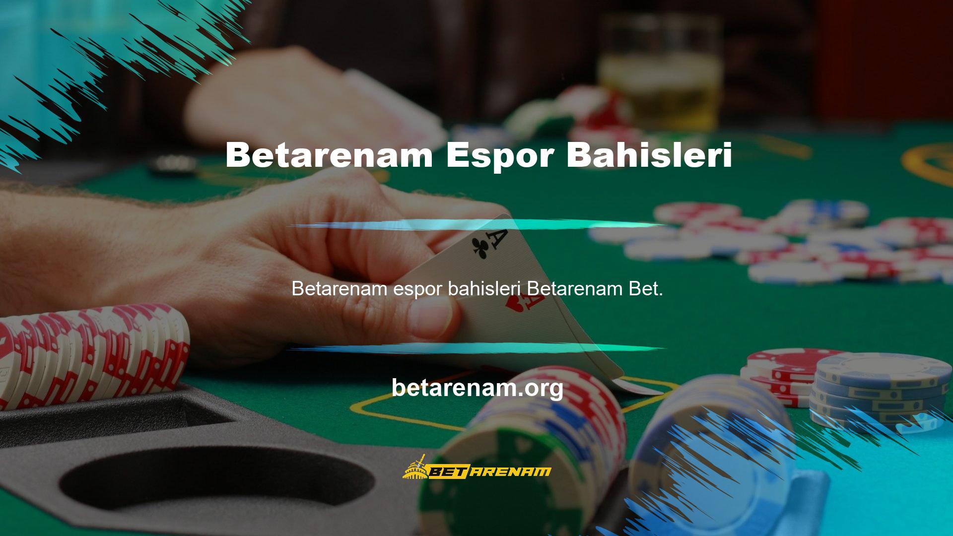 League of Legends, Counter-Strike, Dota 2, PUBG gibi dünyaca ünlü rekabetçi oyunların profesyonel yarışmalarıyla kuponlar yapabilirsiniz